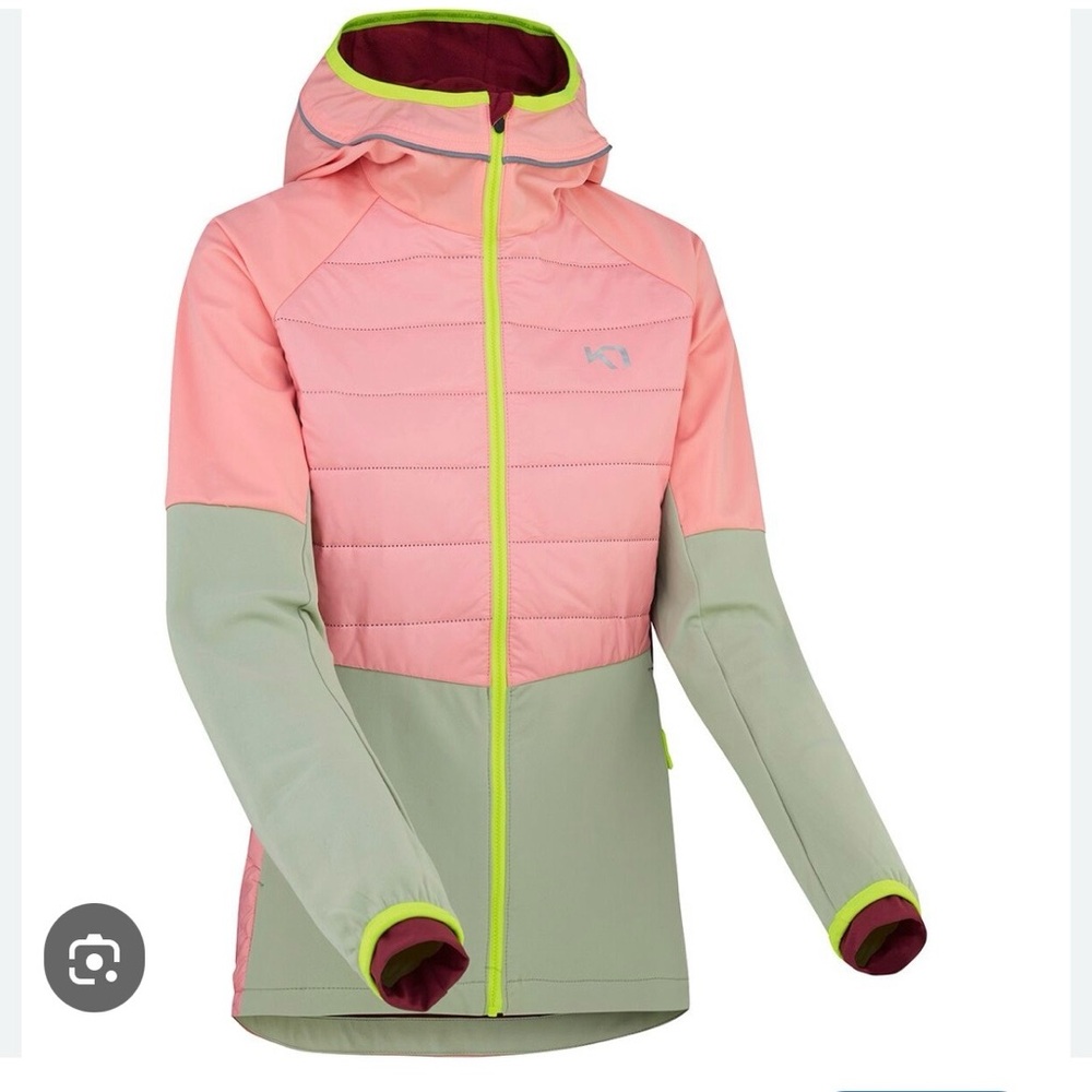 Karri Traa Technical Jacker - size Large Running, outdoors, hiking, windbreaker